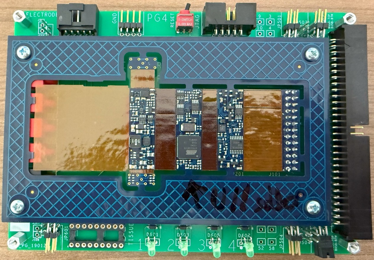 Figure 3: Assembled PG Frame Board with PG Implant Board Connected
