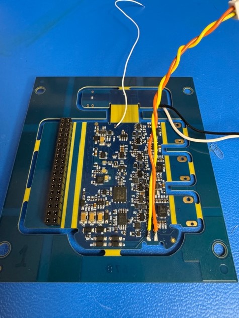Figure 4.4: A proper connection of the 30 Gauge Wire