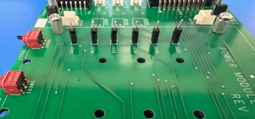 Figure 4.5: The orientation for the J101 to J107 Male Connectors