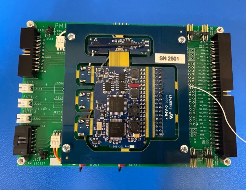 Figure 4.7: The full connection between the Circuit and Frame Board